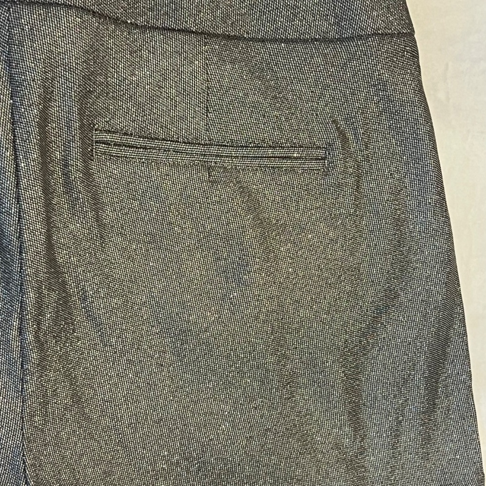 Jennifer Lopez Size 8 Metallic silver gray dress chino shorts NWT NEW - Picture 4 of 5